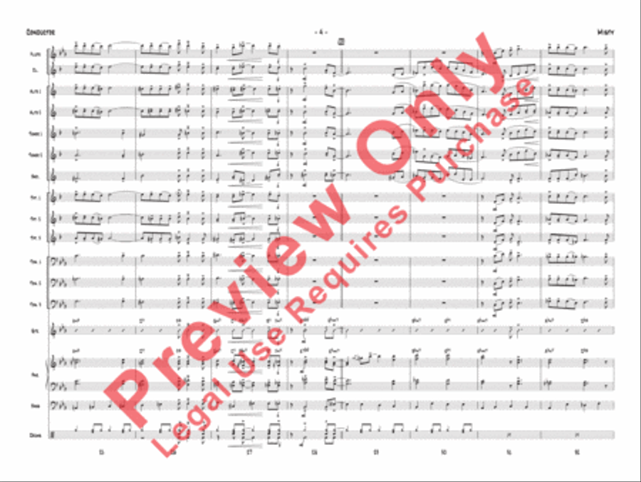Misty Misty Jazz Ensemble scores gallery preview page 16