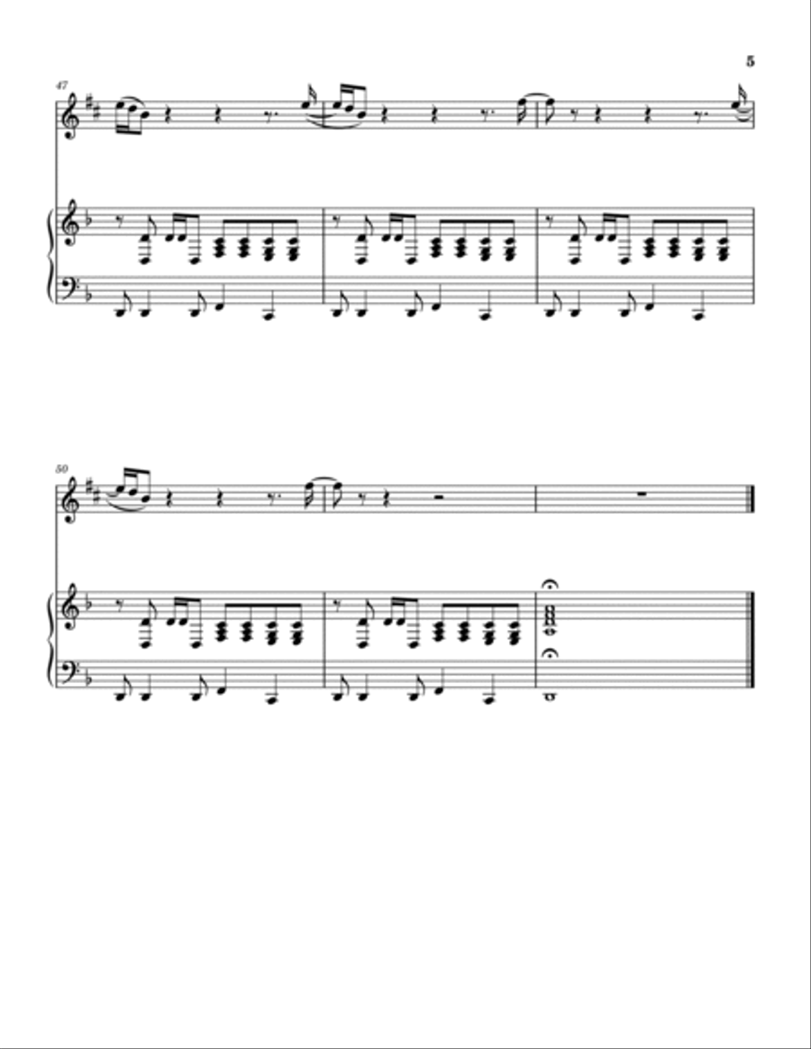Ohio Alto Saxophone scores gallery preview page 6