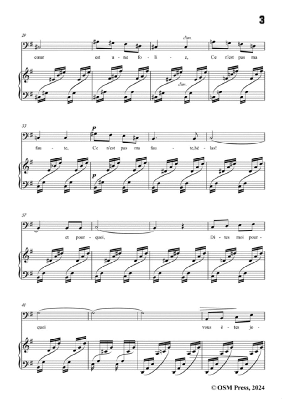 B. Godard-Pourquoi êtes vous jolie?,Op.4 No.21,in G Major Voice scores gallery preview page 5