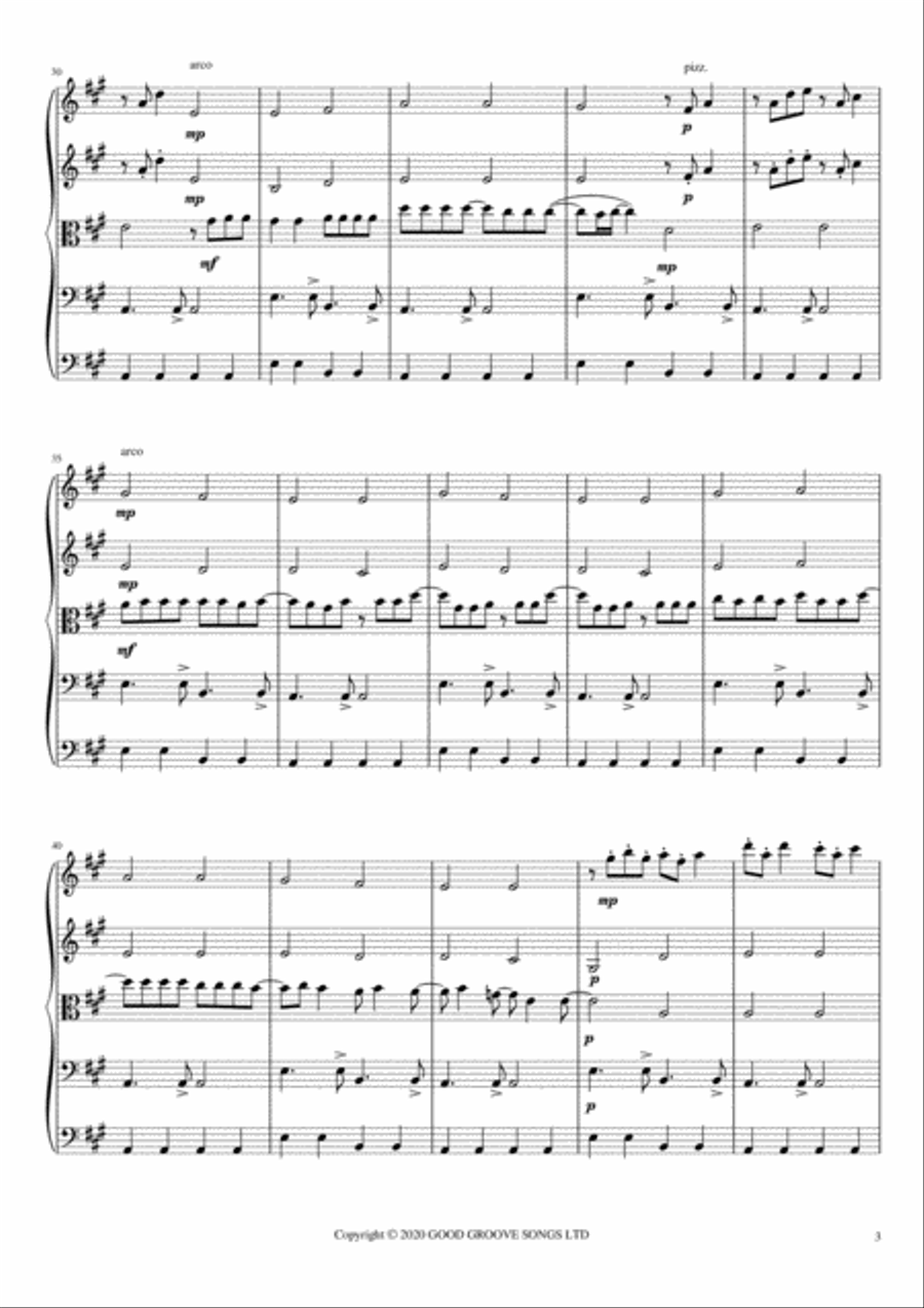 Bittersweet Symphony Large Ensemble scores gallery preview page 4