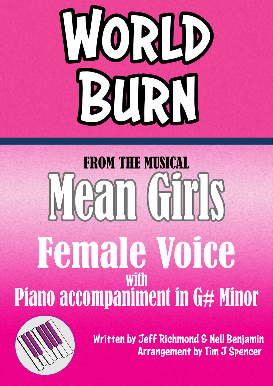 World Burn Piano, Vocal scores gallery preview page 1
