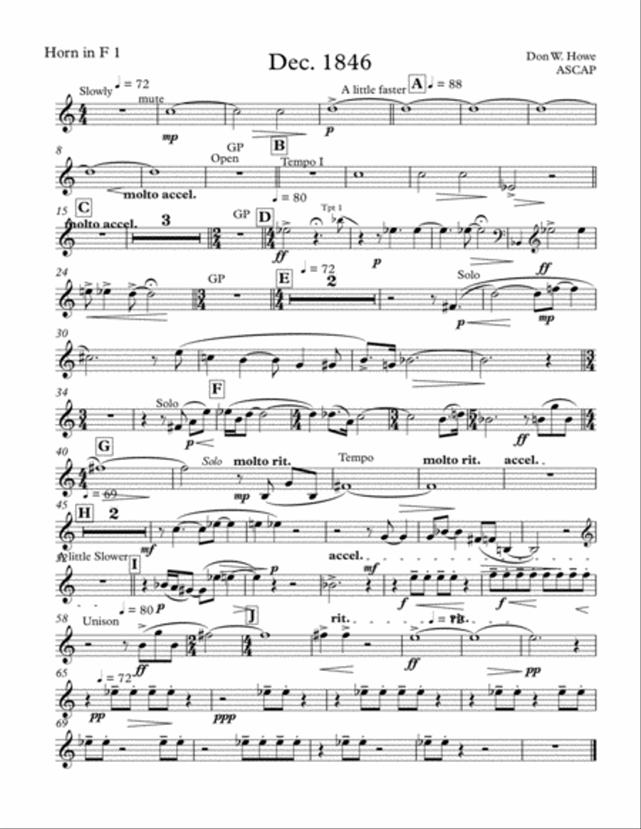 Dec. 1846 Brass Ensemble scores gallery preview page 2