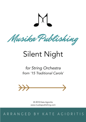 Book cover for Silent Night - String Orchestra