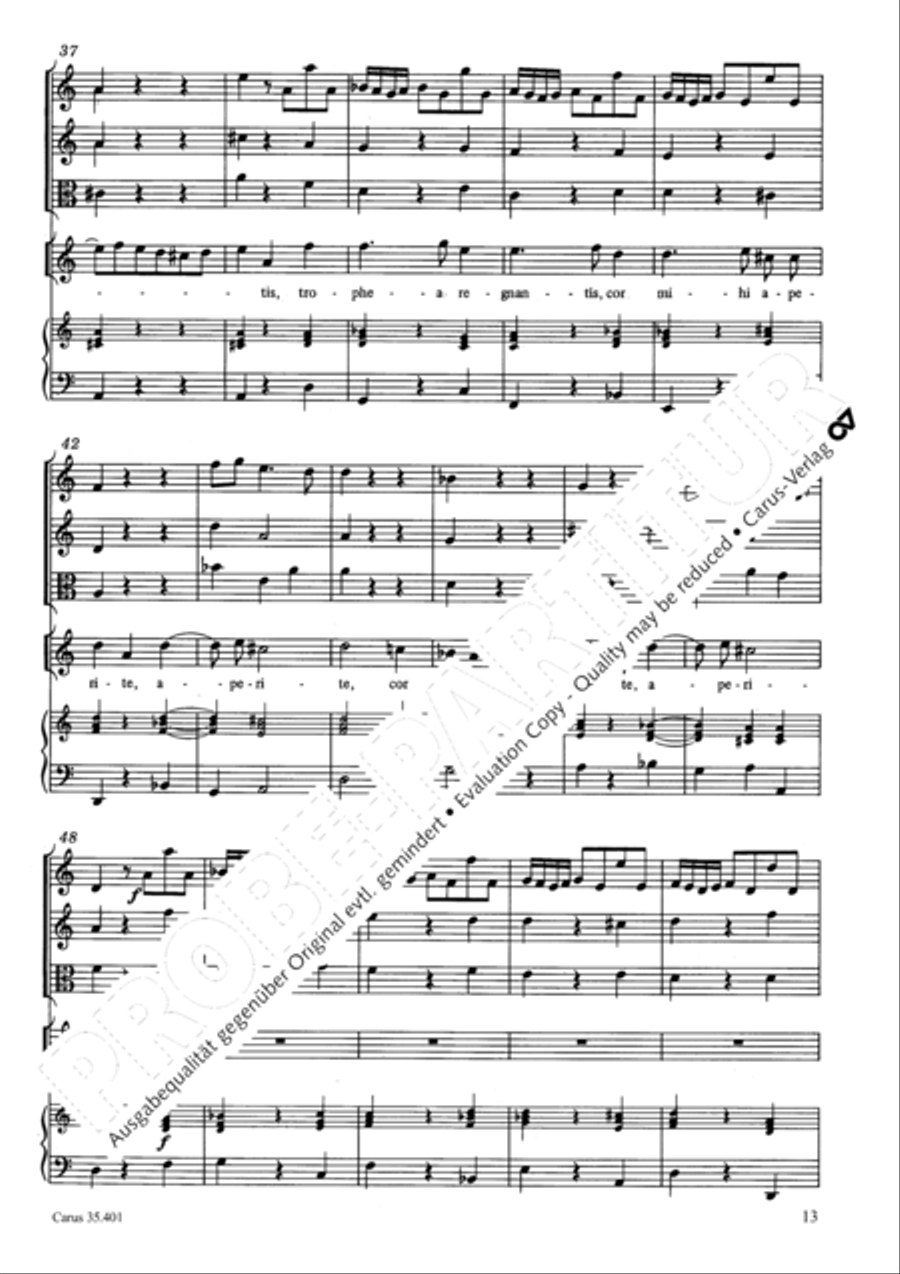 Languet anima mea Soprano Voice scores gallery preview page 16