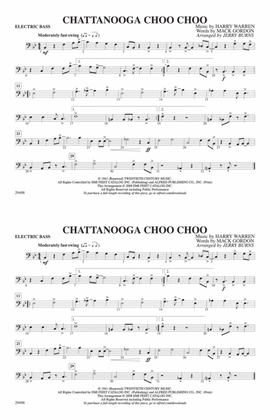 Chattanooga Choo Choo: Electric Bass