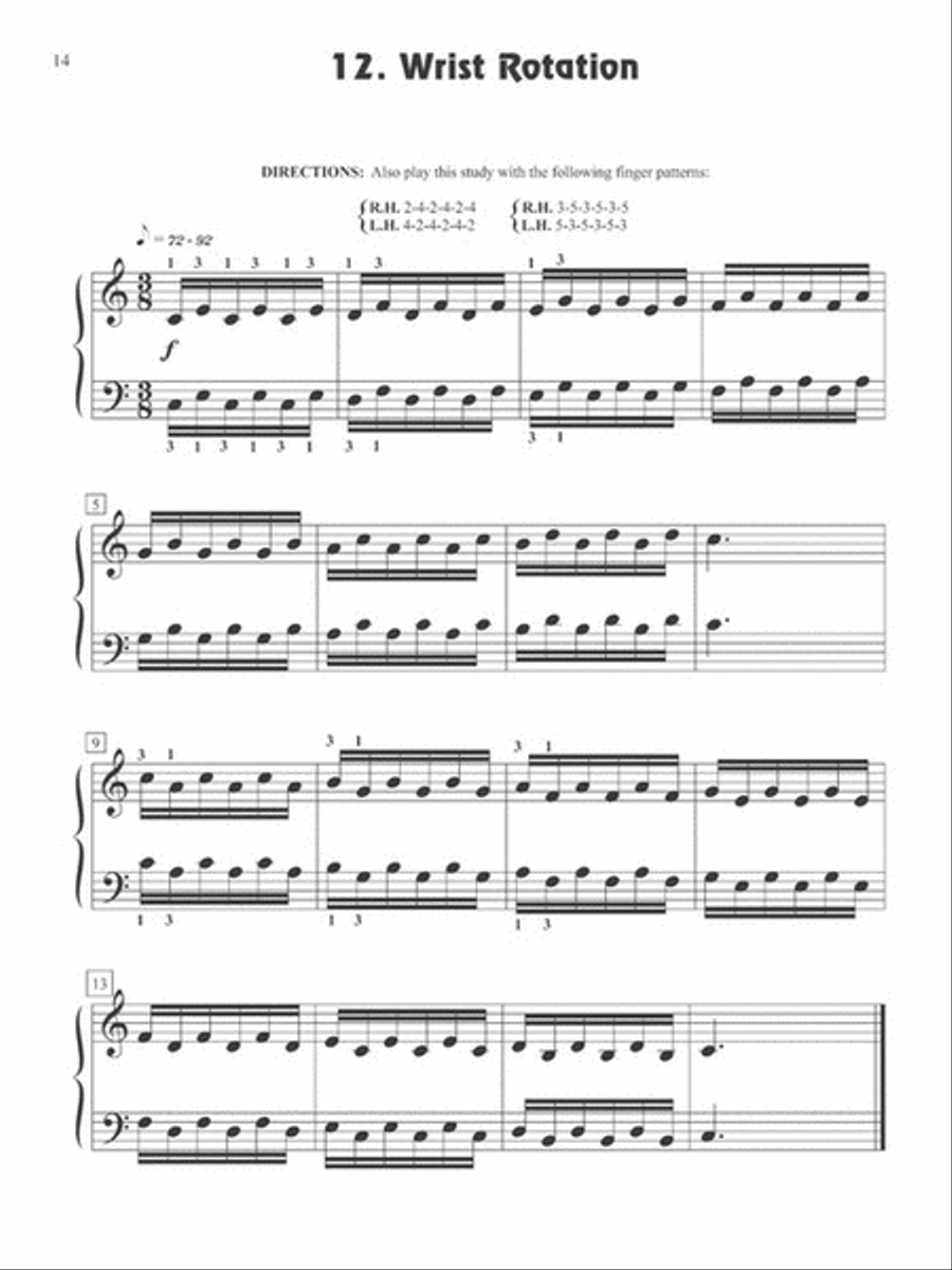 Schaum Fingerpower, Level Two (Book) Piano Method scores gallery preview page 4