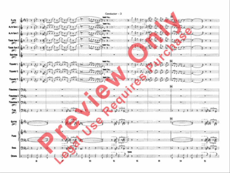 The Pink Panther The Pink Panther Jazz Ensemble scores gallery preview page 4