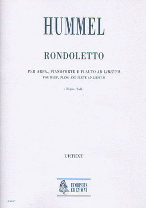 Rondoletto No. 1 for Harp, Piano and Flute ad libitum
