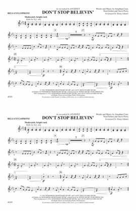 Don't Stop Believin': B-flat Bass Saxophone
