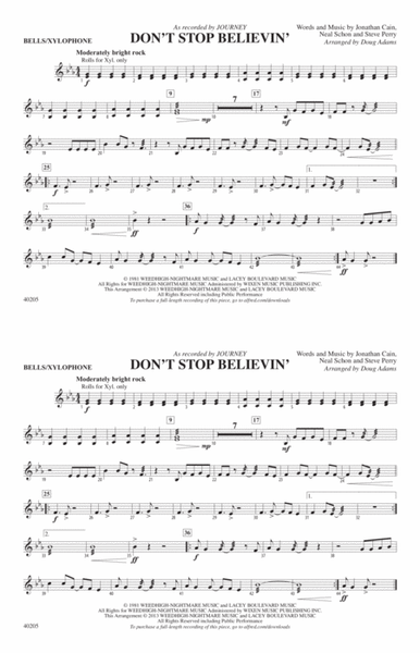 Don't Stop Believin': B-flat Bass Saxophone