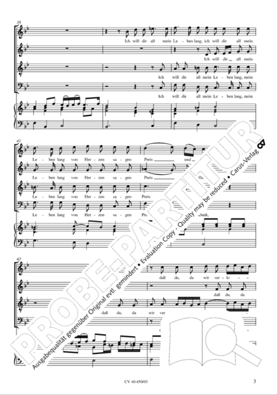 We welcome thee, O bridgegroom fair Choir scores gallery preview page 4