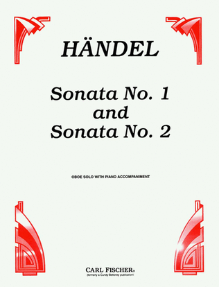 Book cover for Sonata No. 1 and Sonata No. 2