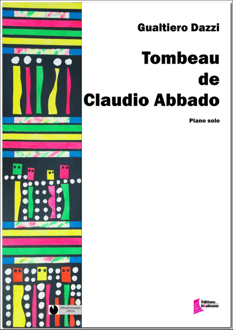 Tombeau de Claudio Abbado Piano Solo scores gallery preview page 1