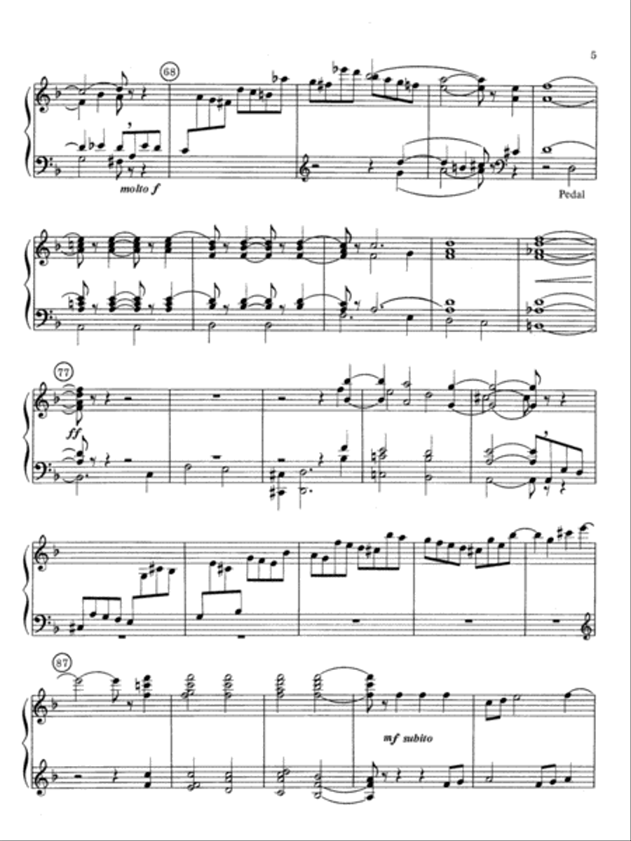 A Mighty Fortress A Mighty Fortress Organ Solo scores gallery preview page 5