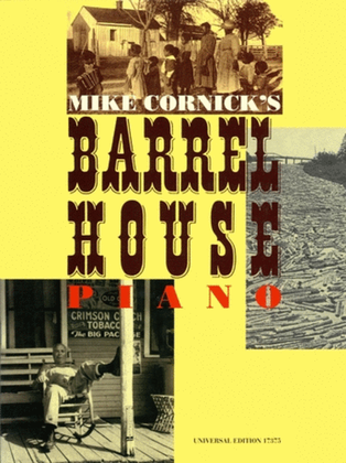 Book cover for Barrel House Piano, Piano Solo