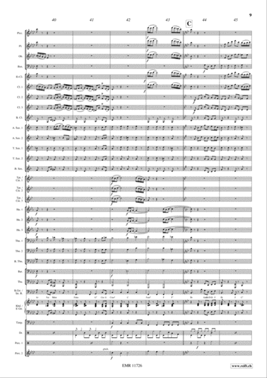 Rocky Bach Concert Band scores gallery preview page 10