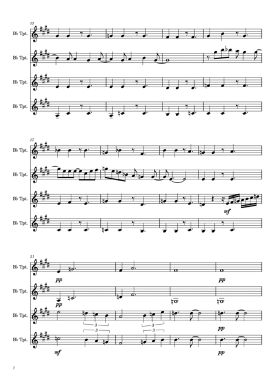 Wave Brass Ensemble scores gallery preview page 2