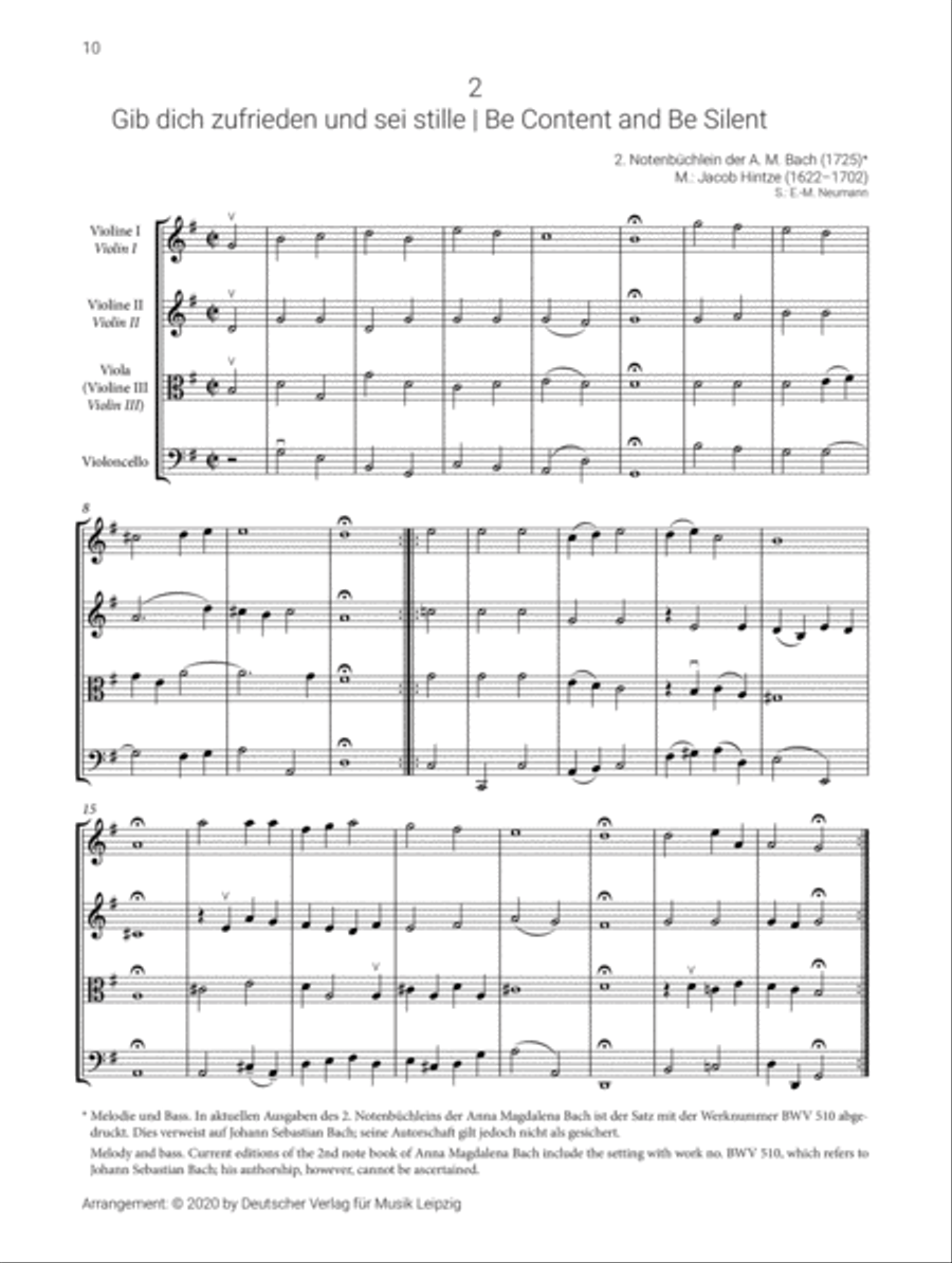Fo(u)r Strings String Quartet scores gallery preview page 3