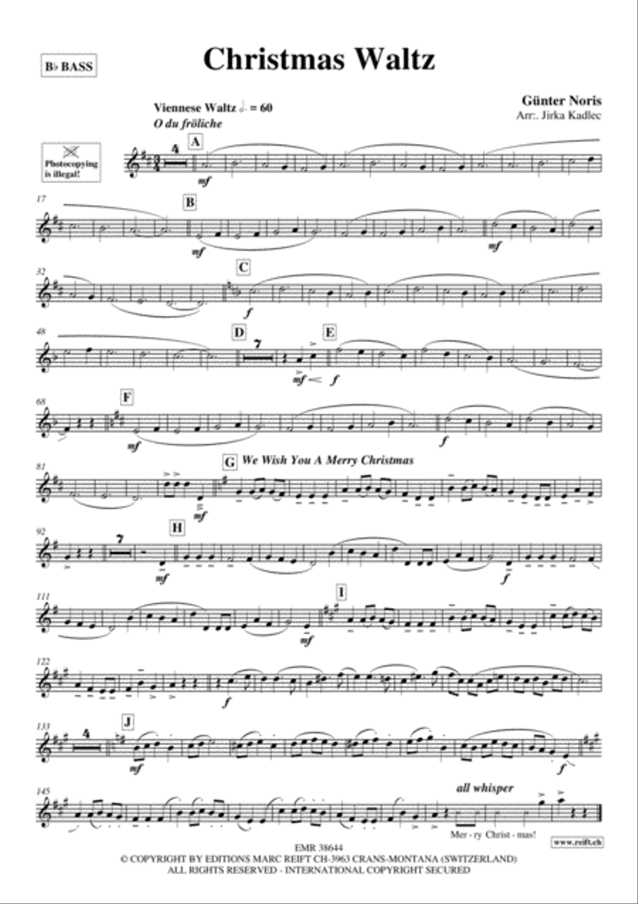 Christmas Waltz Piano Accompaniment scores gallery preview page 2