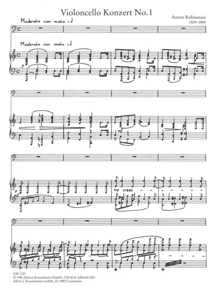 Concerto no. 1 for cello