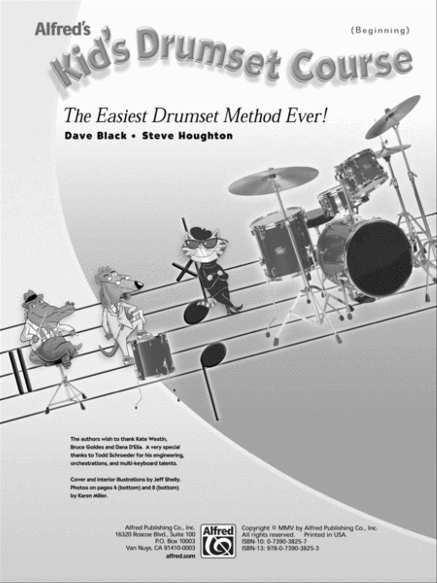 Alfred's Kid's Drumset Course Drum Set scores gallery preview page 5