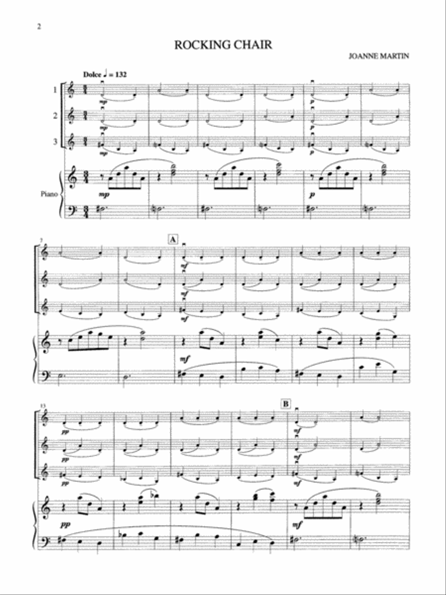 Trio Tapestry Small Ensemble scores gallery preview page 3