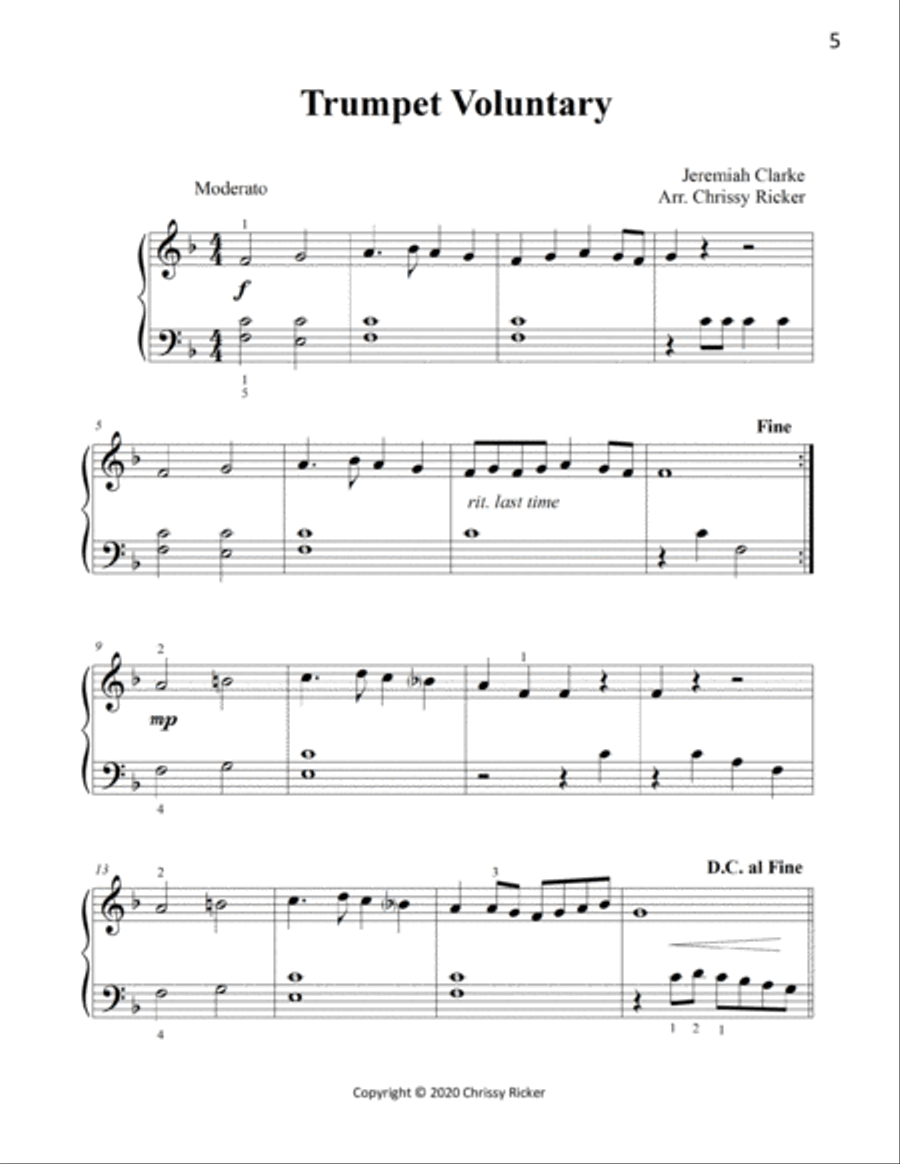More Easy Classical Favorites - 12 Arrangements for Late Elementary Pianists Easy Piano scores gallery preview page 5
