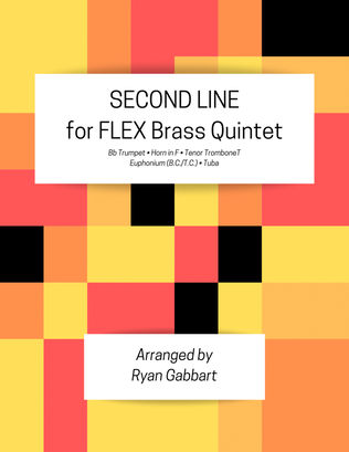 Second Line for Beginner Brass Quintet