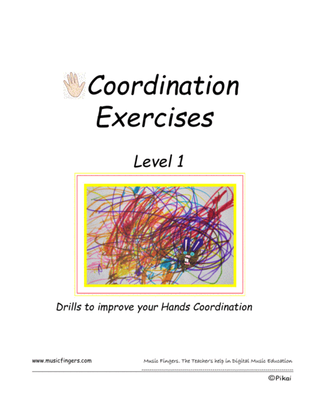 Book cover for Coordination Exercises. Lev. 1