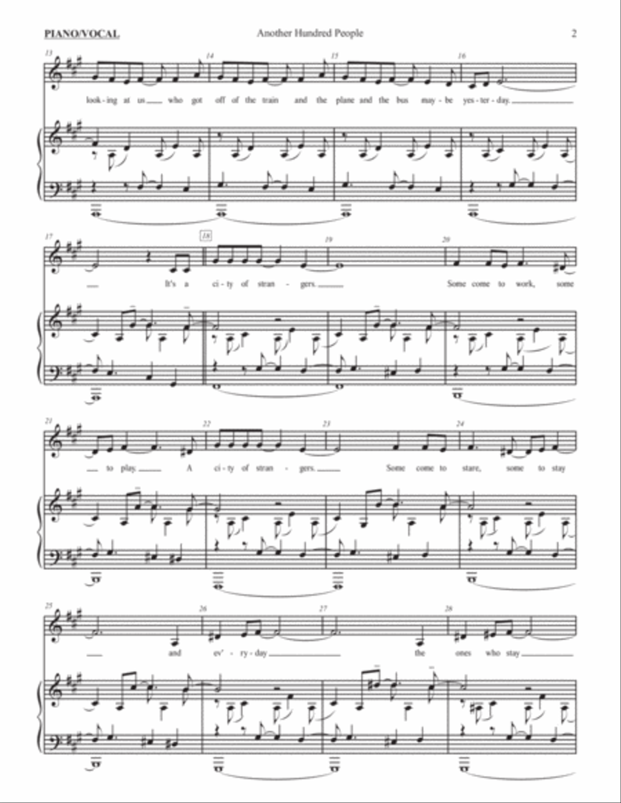 Another Hundred People Voice scores gallery preview page 4