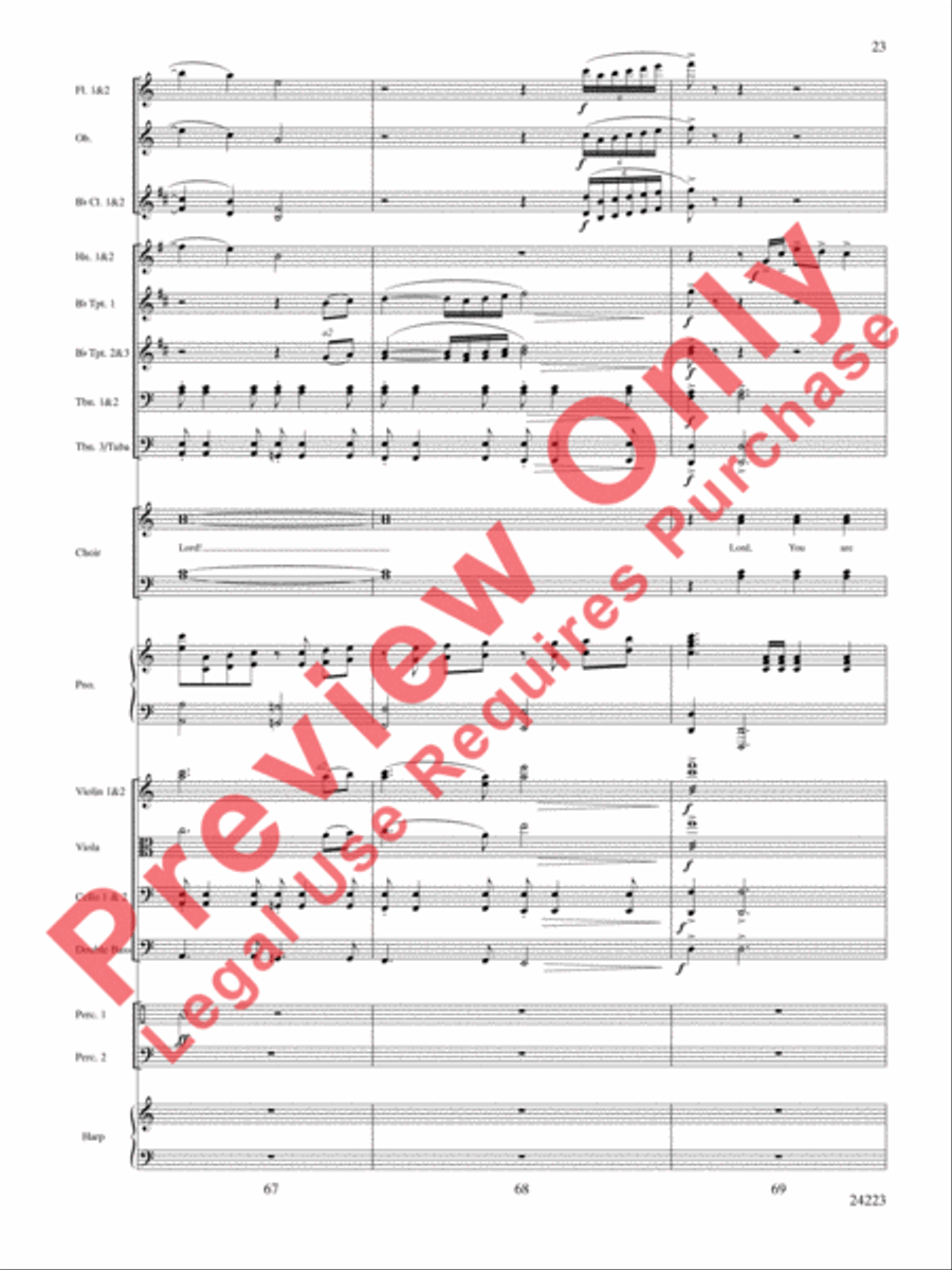 Living Lord Choir scores gallery preview page 24