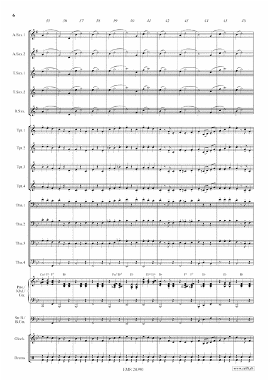 Lipizzaner Stallions Big Band scores gallery preview page 7