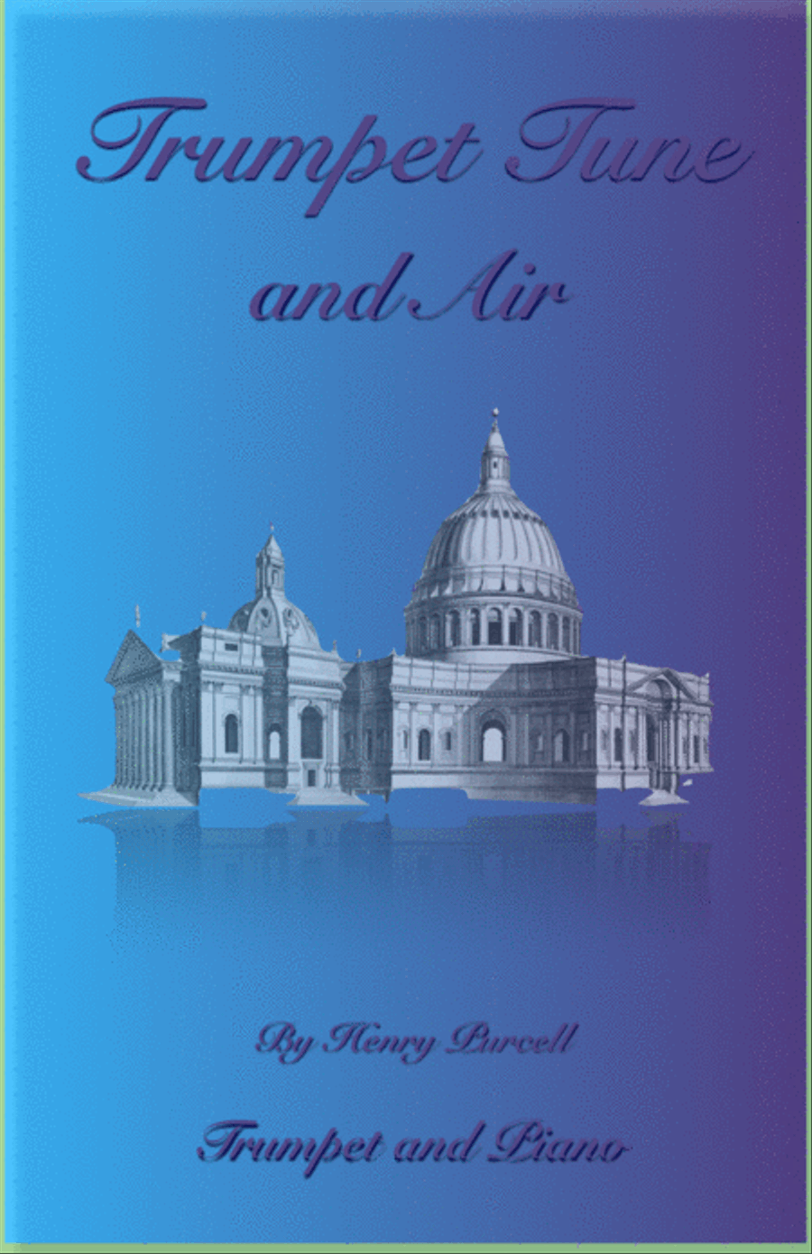 Trumpet Tune and Air, by Purcell; for solo Trumpet and Piano Trumpet Solo scores gallery preview page 1