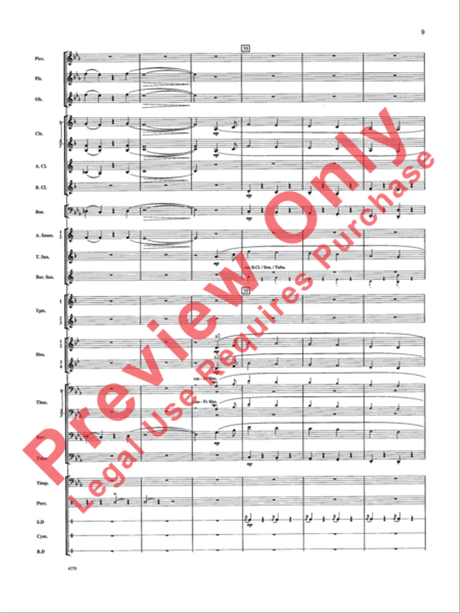 Ballymore Down Concert Band scores gallery preview page 10