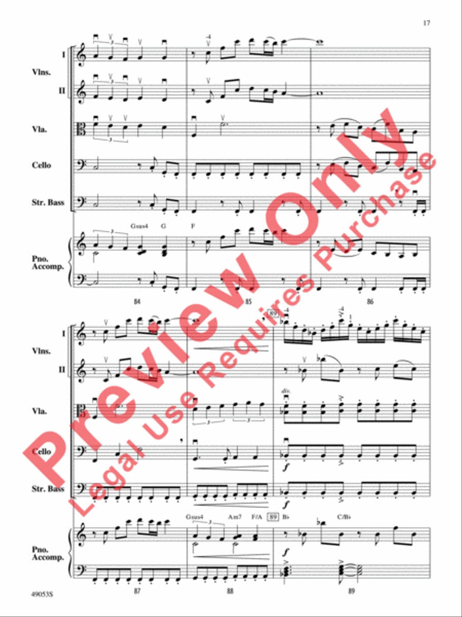 Bach to Rock String Orchestra scores gallery preview page 18