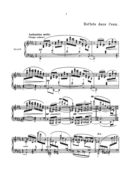 Debussy: Images (Volume I)