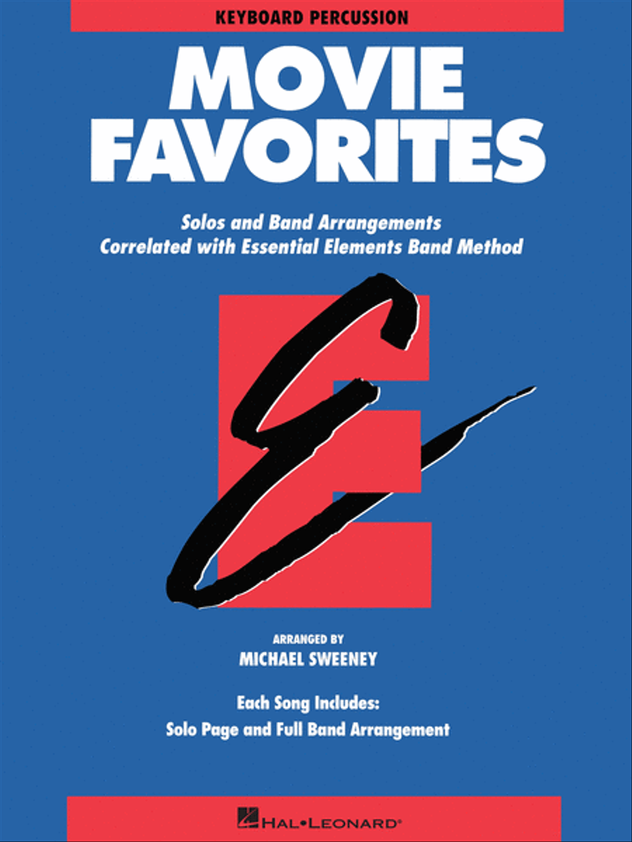 Essential Elements Movie Favorites Concert Band Methods scores gallery preview page 1