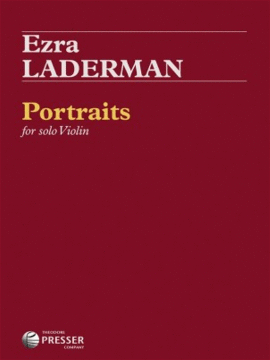 Portraits Chamber Music scores gallery preview page 1