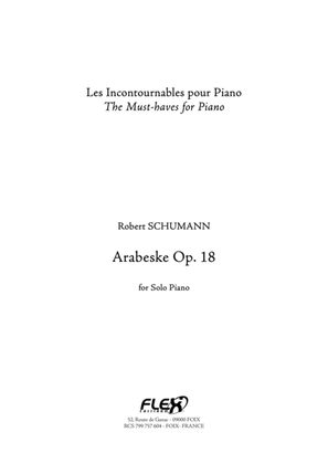 Book cover for Arabeske Op. 18