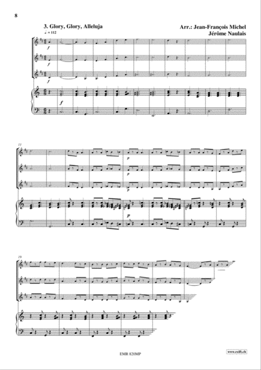 Golden Hits Euphonium Trio scores gallery preview page 5