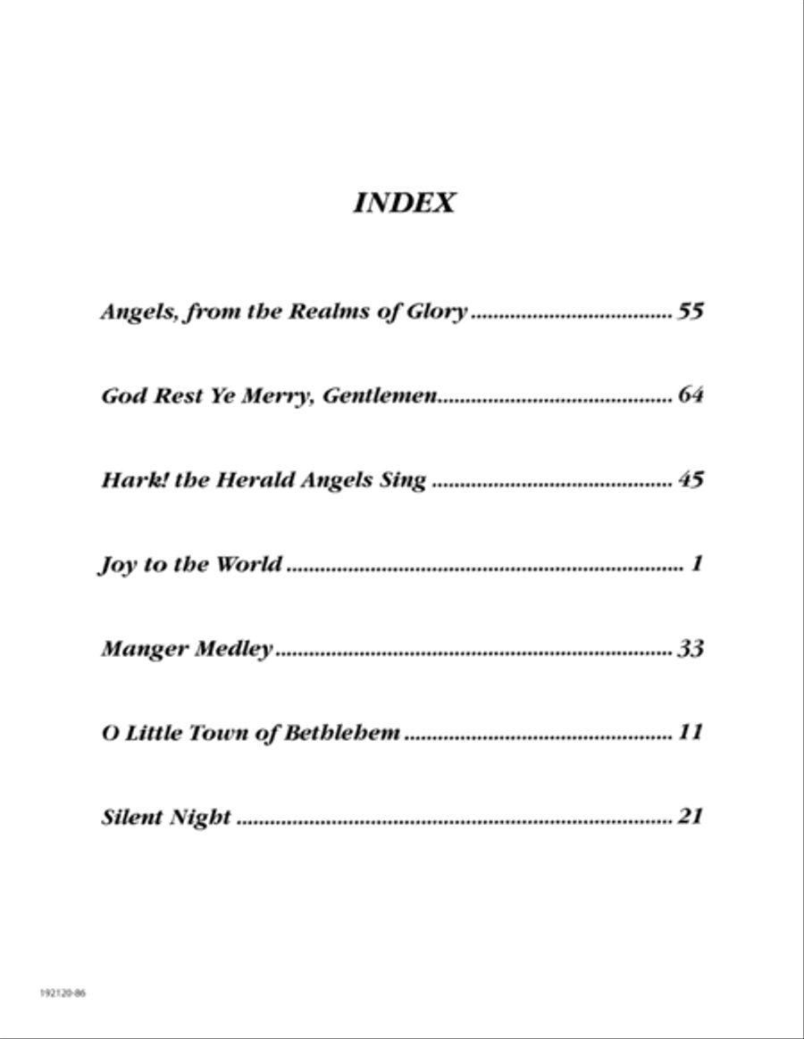 Let the People Sing at Christmas 4-Part scores gallery preview page 90