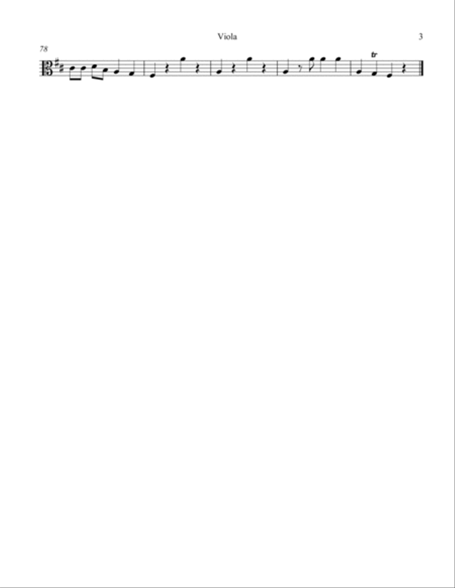 Concerto Grosso Op. 6 #5 Movement V String Orchestra scores gallery preview page 5