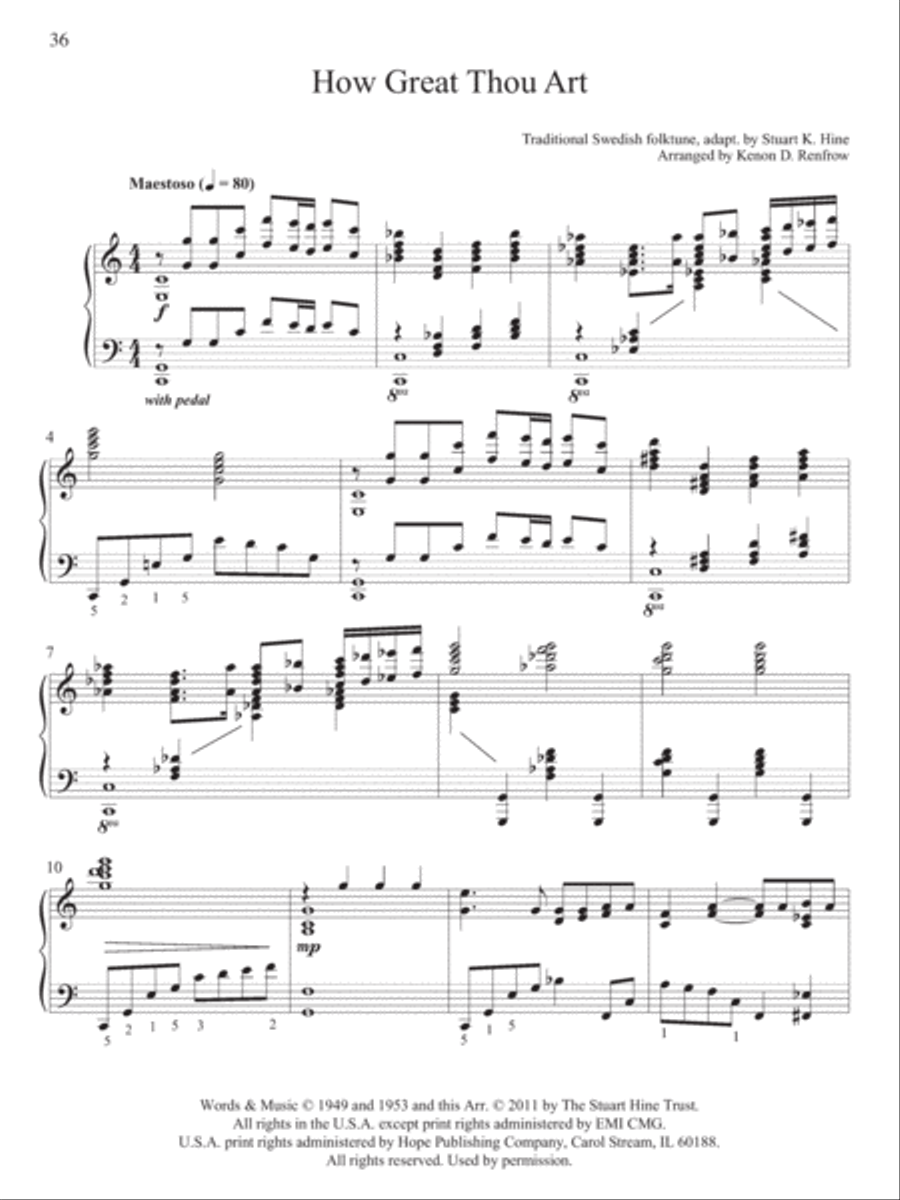 Sacred Favorites - Book Two Piano Solo scores gallery preview page 5