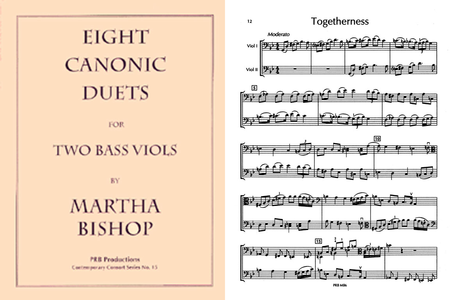 Eight Canonic Duets (2 playing scores)