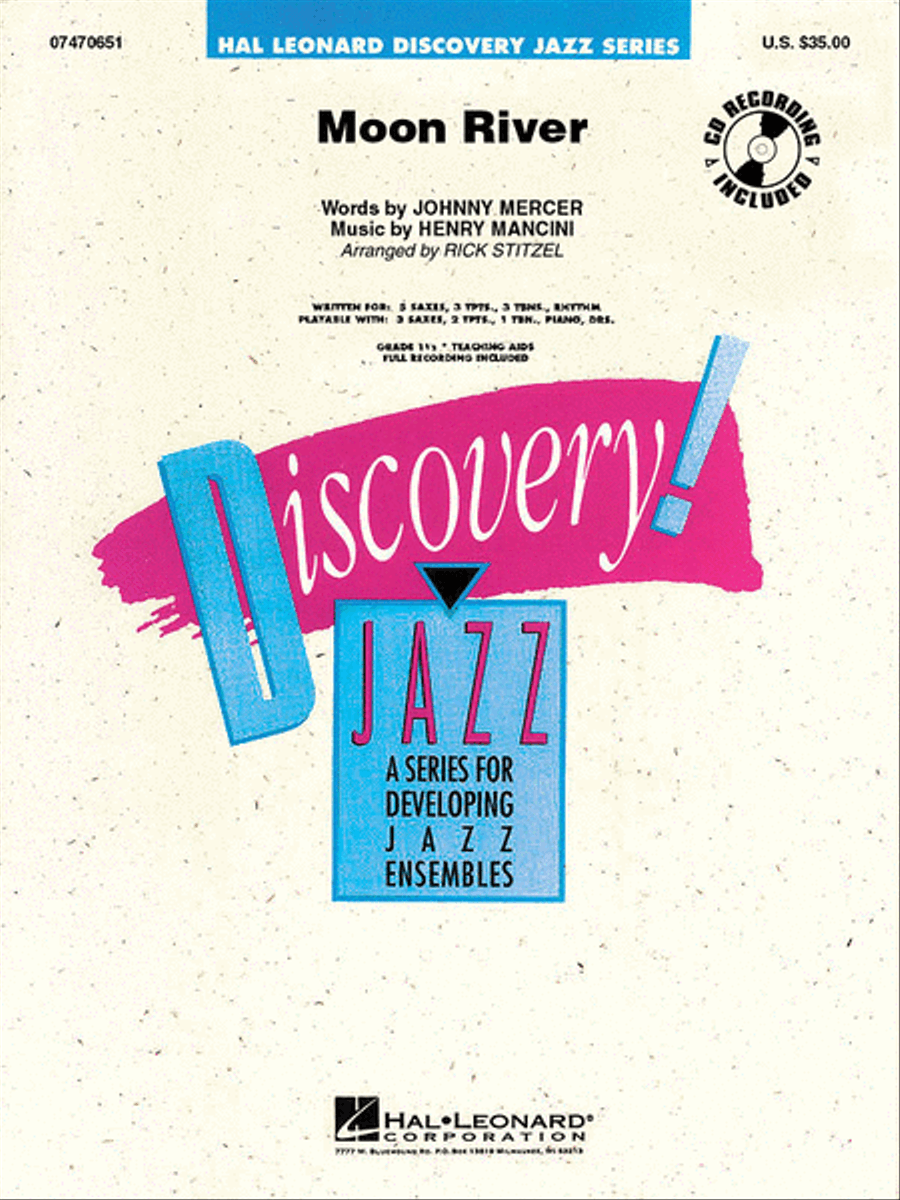 Moon River Jazz Ensemble scores gallery preview page 1