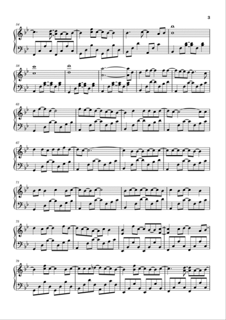 How To Save A Life Piano Solo scores gallery preview page 3