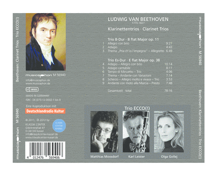 Beethoven: Clarinet Trios