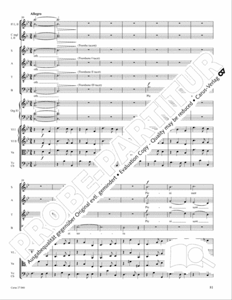 Messe a quatre voix 4-Part scores gallery preview page 92