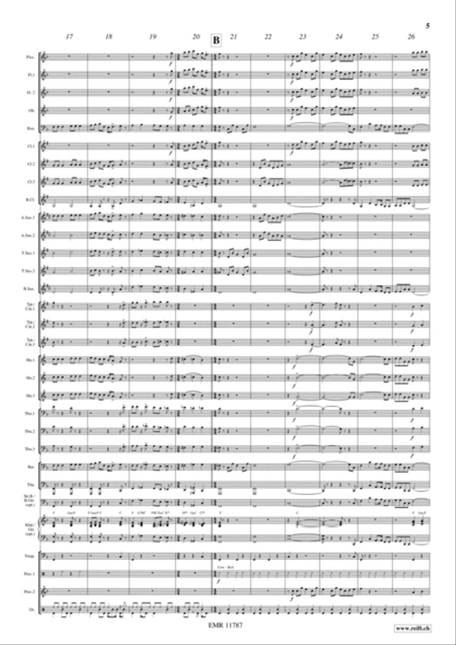 Rocky Folk Concert Band scores gallery preview page 6