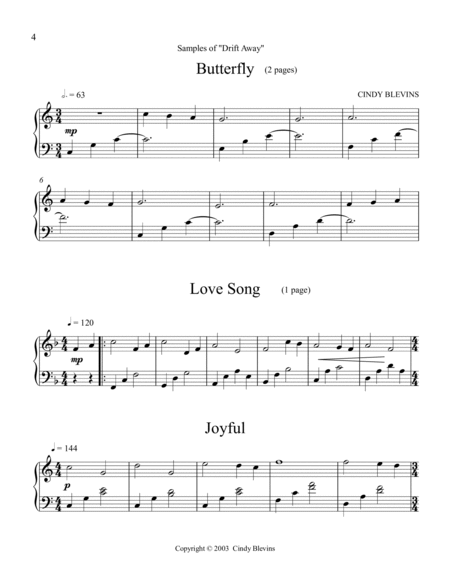 Drift Away, 34 Original Piano Solos, Easy - Intermediate image number null